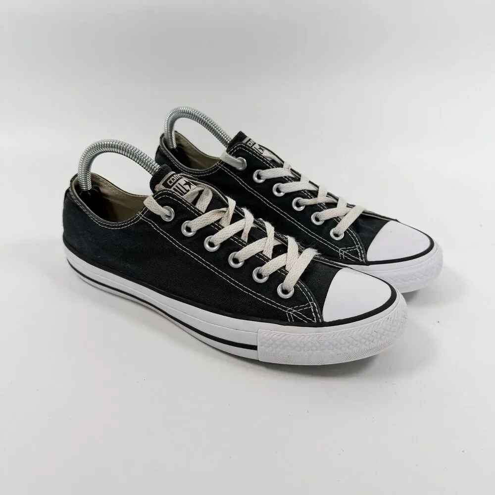 Converse Chuck Taylor All Star Low Top Ox Black M9166 Size Mens 7.5 Womens 9.5 - Picture 2 of 10